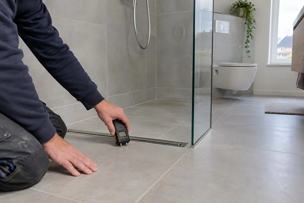 Lekdetectie Driebergen-Rijsenburg – badkamer in een nieuwbouwwoning