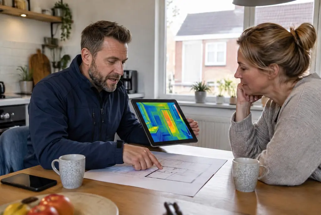 Lekdetectie Driebergen-Rijsenburg – bevindingen bespreken aan de keukentafel